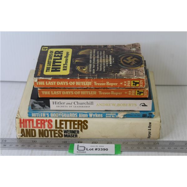 (5) Books - Hitler - Notes - Documents & History