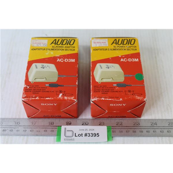 (2) Audio Power Adapters AC-D3M (NIB)