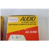 Image 2 : (2) Audio Power Adapters AC-D3M (NIB)