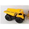 Image 2 : Plastic Dump Truck & Plow - Stuffed Lion - Battery Operated Toy