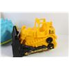 Image 3 : Plastic Dump Truck & Plow - Stuffed Lion - Battery Operated Toy
