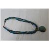 Image 5 : Beaded Necklace w/Stones