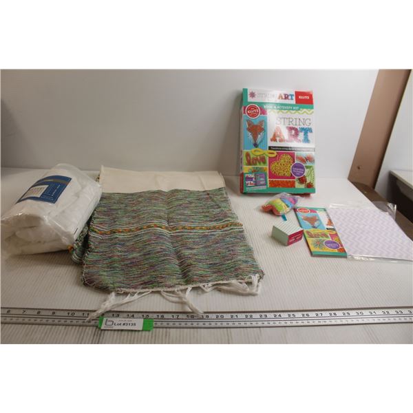 Klutz String Art Kit - As Is, Table Runner, Shower Curtain