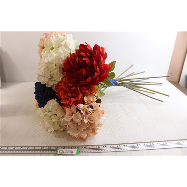 Bouquet of Faux Flowers