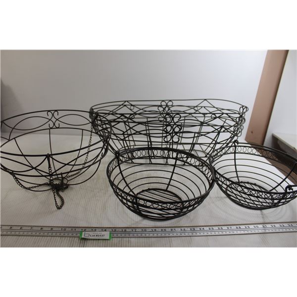 (5) Garden Baskets