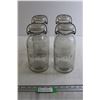 Image 1 : (4) Safety Seal Jars
