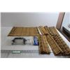 Image 1 : (7) Bamboo Placemats, Power Fist Adjustable Battery Hold Down