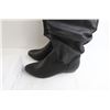 Image 3 : Canadian Girl Tall Boots - Size 39, Black, New