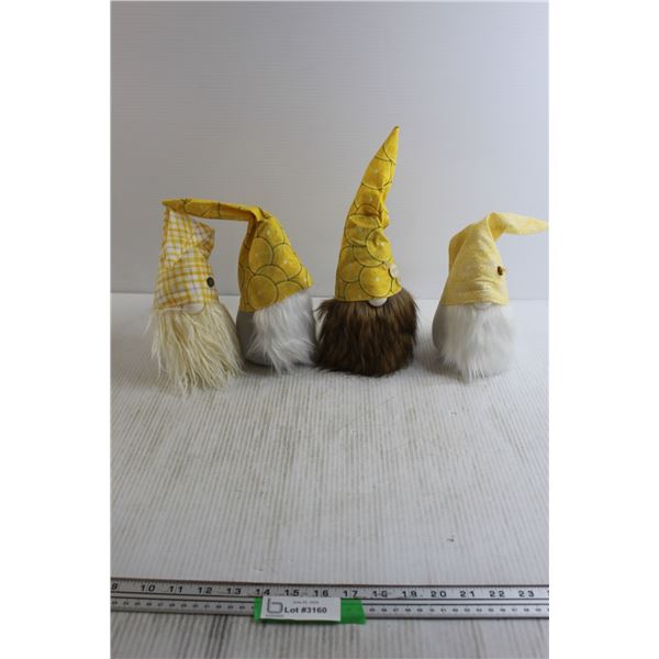 (4) Home Decor Gnomes - NWT