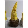 Image 4 : (4) Home Decor Gnomes - NWT