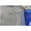 Image 4 : (3) Wilton Cake Pans, (2) Pyrex Glass Pie Plates, Cobalt Blue Pyrex Glass Cake Pan, Copper Rolling P