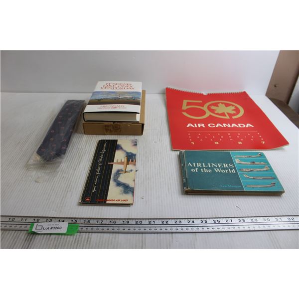 Transportation Book, Tie, etc. - Air Canada