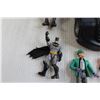 Image 3 : Batmobile, (5) Batman Figurines, Riddler Figurine