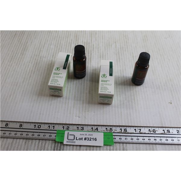 (2) Arbonne Rescue & Renew Pure Essential Oil Evergreen Spirit Blend - NIB