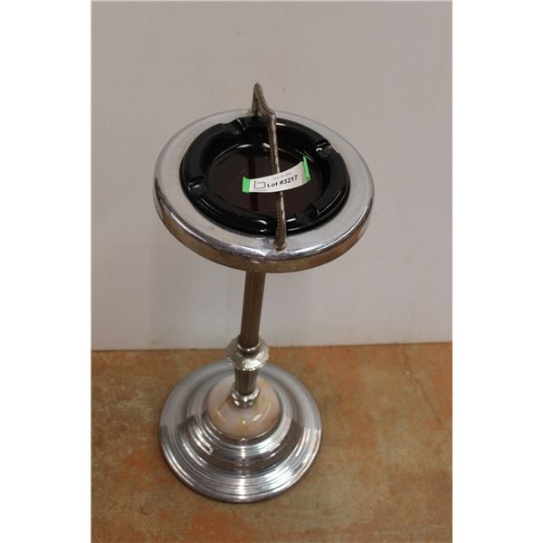 *Ashtray Stand with Glass Insert
