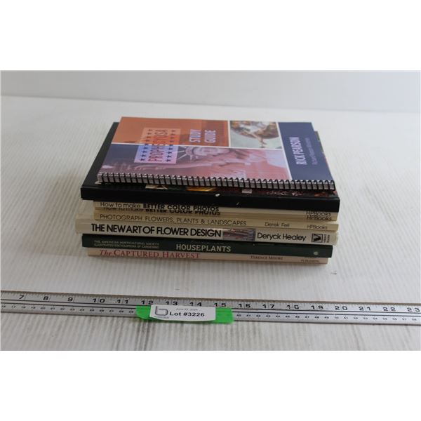 (8) Books - Plants, Photography