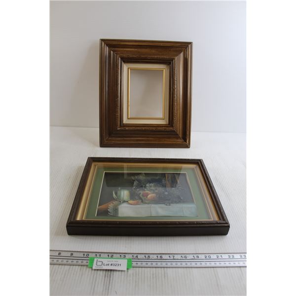 Picture Frame - 13 1/4" x 15 1/4", 3D Art - 14 1/4" x 11 1/4"