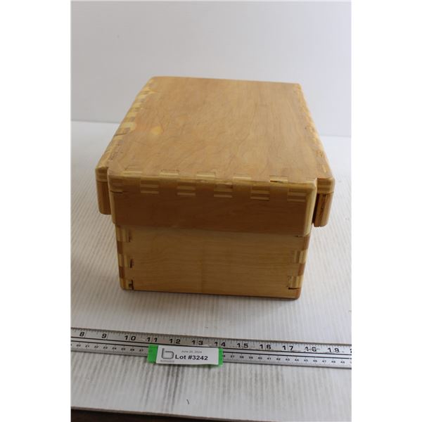 Wooden Storage Box
