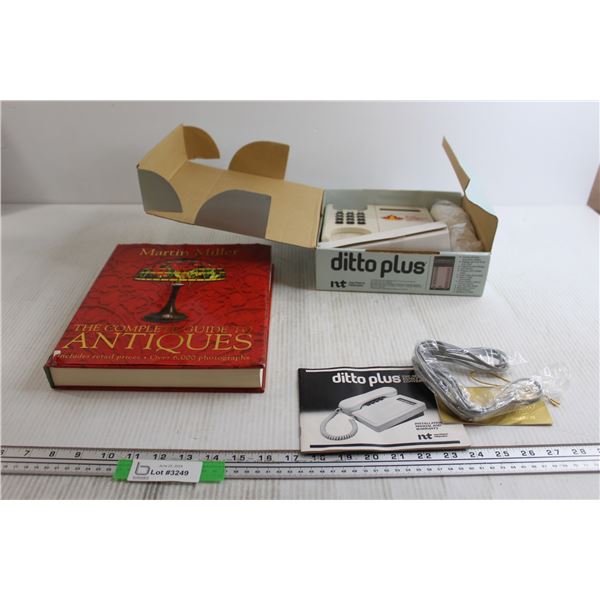 Ditto Plus Phone, Antique Guide Book