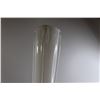 Image 2 : White and Clear Vase - 28"H