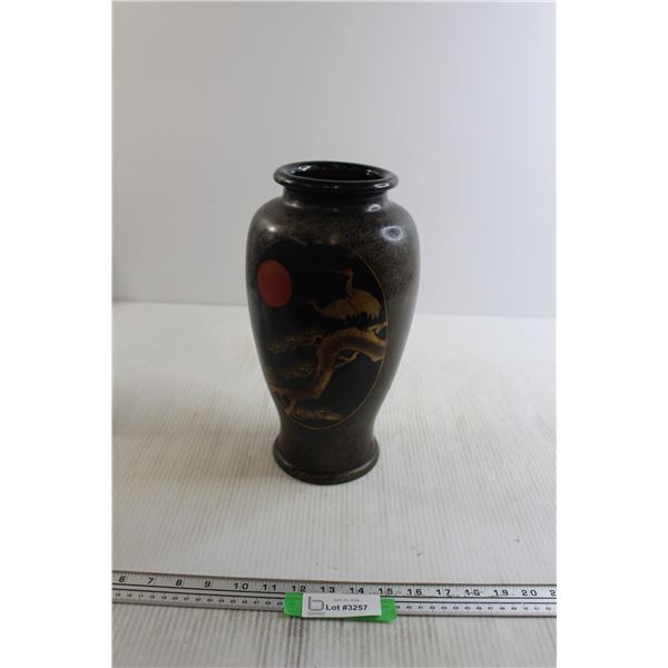 Asian-Inspired Crane Vase