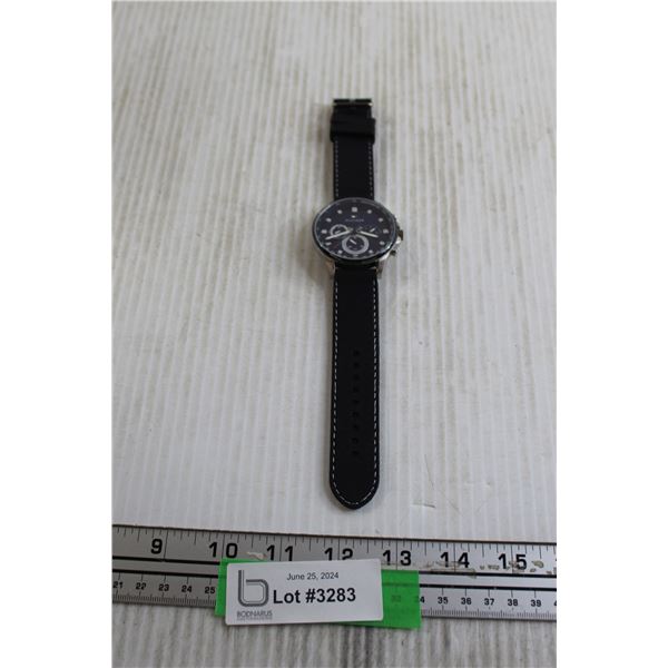 Tommy Hilfiger Multi Function Qtz Watch - New Battery, Works, 45mm