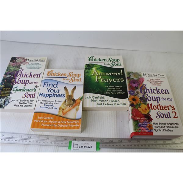 (4) Books - Chicken Soup For The Soul