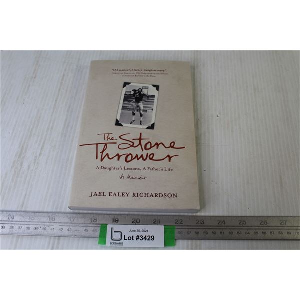 Book - The Stone Thrower - Chuck Ealey CFL Player