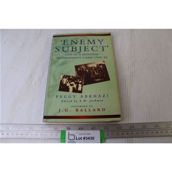 Book - Enemy Subject by J.G. Ballard