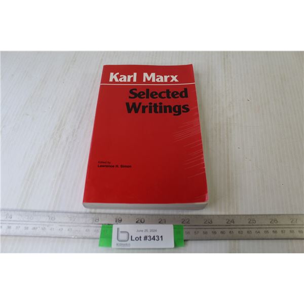 Book - Karl Marx - Selected Writings by Lawrence H. Simon