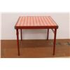 Image 4 : * Metal Card Table (24 1/4" x 241/4"