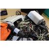 Image 7 : *Large Tote of Wiring - Adapters - Games - Misc. Items
