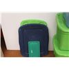 Image 2 : *(3) Totes w/Lids (one tote has damages)