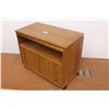 Image 3 : *Wooden TV Stand w/Swivel Top (29 1/4"w x 15 1/2"d x 24"h)