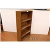 Image 4 : *Wooden Book Shelf (23 3/4"w x 8 3/4"d x 48"h - bottom edge missing)