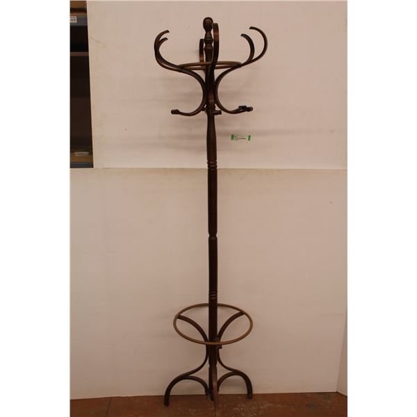* Wooden Coat Rack (72" high)