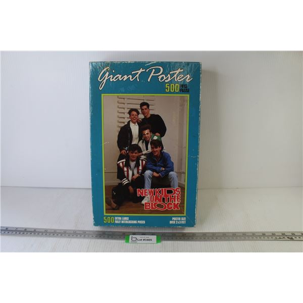 500 Piece Puzzle - New Kids on The Block (box opened)