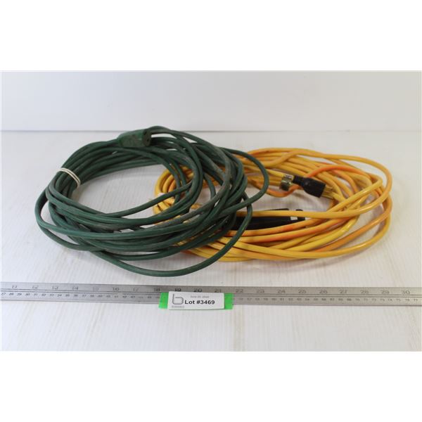 (2) Extension Cords (unknown lengths)