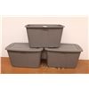 Image 3 : *(3) Totes - (2) Lids