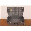 Image 2 : *(1) Hinged Sterilite Tote w/ Handle & Wheels