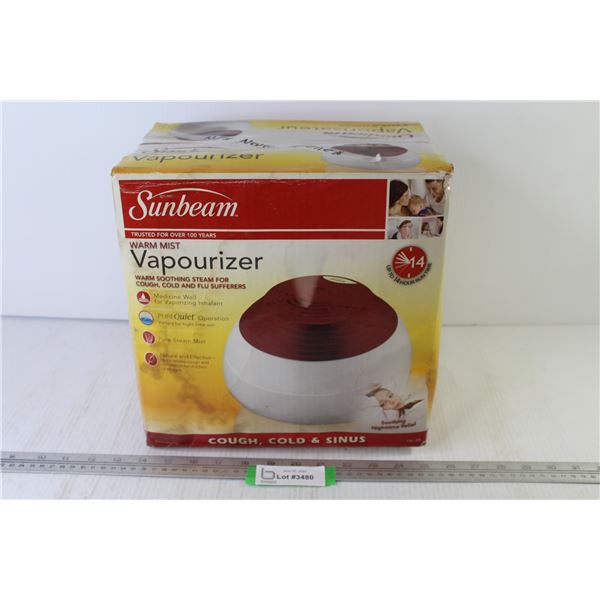 Sunbeam Vaporizer (box unopened - water damage)