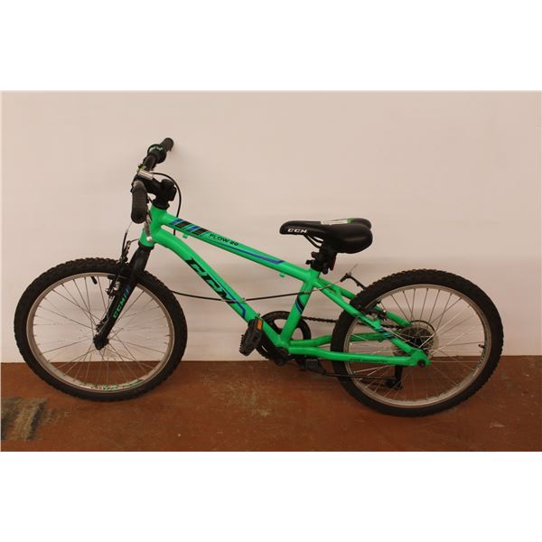 *Youth's CCM (7 speed bicycle - rear brake is disconnected - 18" wheels)