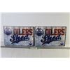 Image 1 : (2) Plastic Oiler Shed Signs (12" x 8")