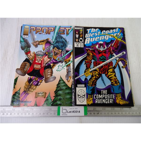 (6) Prophet and (5) West Coast Avengers Comic Books