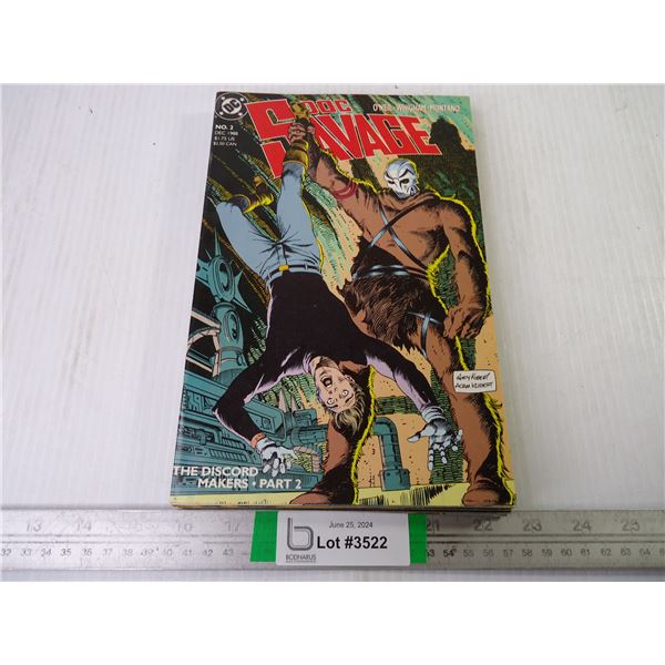 (10) Doc Savage Comic Books