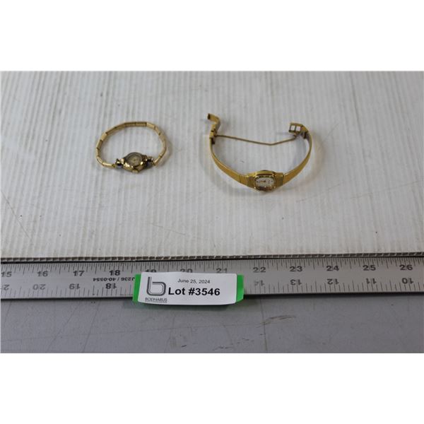 ^(2) Women's Watches - Royals Quartz, Caravelle