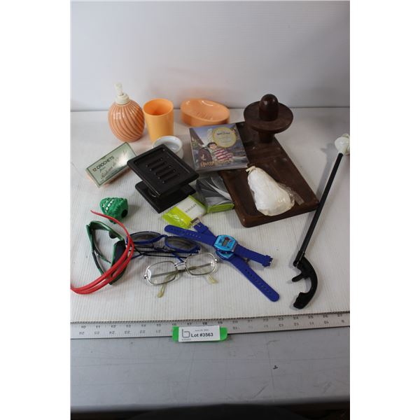 Shower Curtain Hooks, Kids Watches, Sunglasses, Misc.