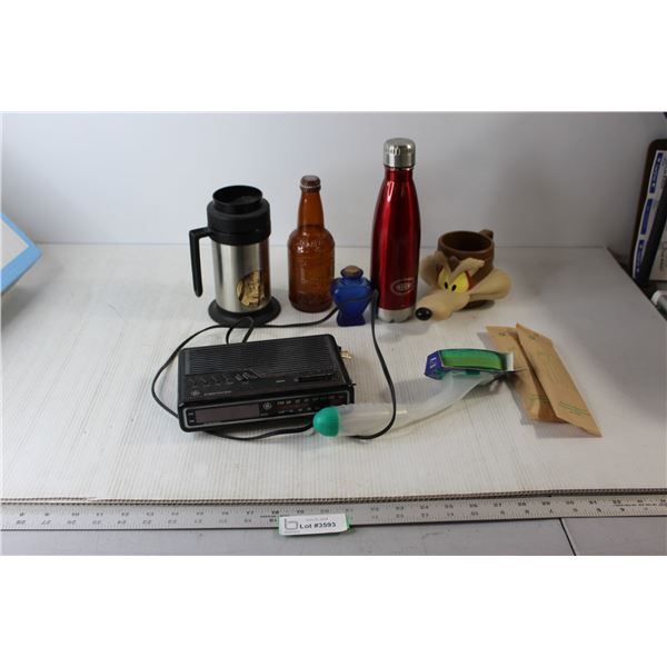 Dish Cleaner, Montreal Canadiens Insulated Water Bottle, Looney Toons Cup, Misc.