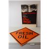 Image 1 : The Royal Winnipeg Ballet Sign, Fresh Oil Sign - 18 1/2" x 18 1/2"