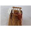 Image 4 : Red River Cart Ornament/Decoration with Miniature Metis Sash